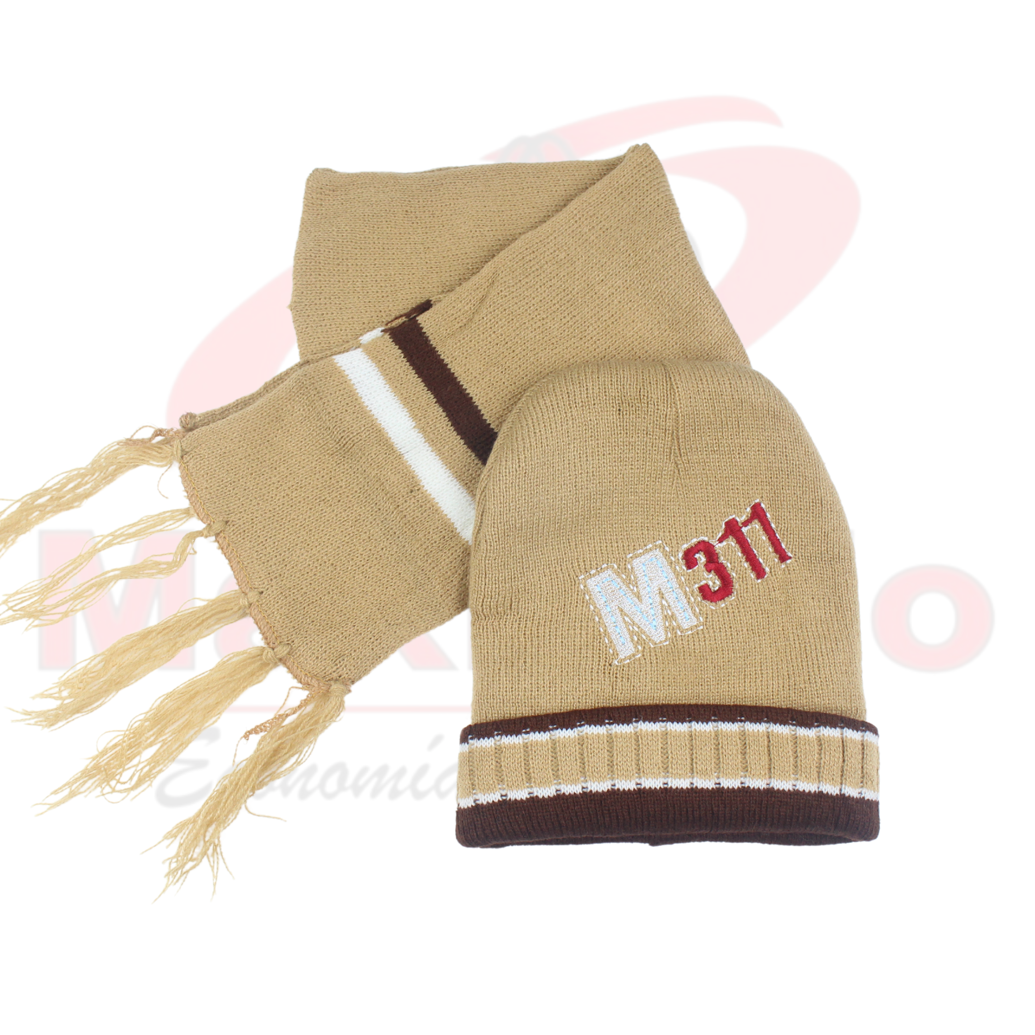 Gorro + Bufanda Invierno Infantil M311 Para Niños Otoño/invierno