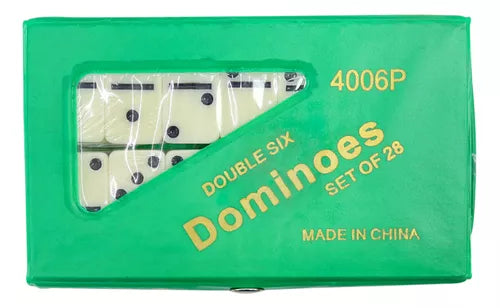 Juego de domino 28 fichas